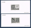 Lot de 2 gravures des timbres poste série Europa N° 2941 et 2942. Descriptif: Timbres europa type Paix et Liberté.