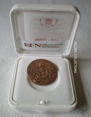 Vatican médaille commémorative en bronze