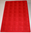 Plateaux feutrine rouge 40 cases carrées clipsables