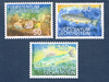 Timbres Liechtenstein série 3 valeurs émises en 1987. Réf Yvert & Tellier N° 863 / 865 neufs. Descriptif Timbres poissons d'eau douce du Liechtenstein.