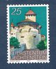 Timbre Liechtenstein émis en 1989. Réf 903 neuf. Timbre série courante Château de Vaduz.