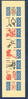 Monaco bande carnet non pliée. Réf Yvert & Tellier N° 1905 neuf. Description: Sessio du comité interntional olympique. carnet de 8 timbres de 4f.50 bleu et rouge ou bleu et noir. Offre spéciale 6,20€