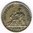Monnaie Française 50 centimes chambre de commerce, émise en 1928, bronze - aluminium. Descriptif: Mercure assis à gauche sur un ballot de marchandise. Offre spéciale 99,50.