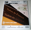 Jeu FS complémentaire France 2013- 2 ème partie, 10 pages  A536 à A543. Réf Yvert & Tellier, article 730012, feuilles  liseré noir sans pochette et avec reproductions des timbres en noir et blanc.