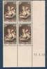 Coin daté du 19. 6. 39. composé de quatre timbres, type musée postal. Réf Yvert & Tellier N° 446 neuf gomme d'origine. Descriptif: Au profit du musée postal - la lettre.