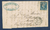 Timbre poste sur lettre20c. bleu dentelé Empire Franc, Louis Napoléon Bonaparte. Descriptif: Lettre complète ancienne de Déloupy Cadet - Béziers du 6 Septembre 1863 pour Metz. Réf Lot N° 9.état T.T.B.