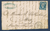 Timbre poste sur lettre 20c. bleu dentelé Empire Franc, Louis Napoléon Bonaparte. Descriptif: lettre complète ancienne de Déloupy Cadet - Béziers de Mars 1863  pour Metz. Réf lot N° 14.