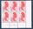 Coin daté du 13. 11. 89. composé de six timbres avec lettre C rouge, type Liberté. Réf Yvert & Tellier N° 2616 neuf. Descriptif: Timbres de 1990, type Liberté avec lettre C .