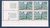 Coin daté du 16. 7. 65. composé de  quatre timbres de 50c. vert, bleu-gris et ocre. Réf Yvert & Tellier N° 1436 neuf. Descriptif: Série touristique. Moustiers-Sainte-Marie.