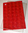 Plateau feutrine rouge vif 40 cases carrées découpées