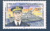 Timbre poste de Saint-Pierre-et-Miquelon, émis en 1996. Réf Yvert & Tellier N° 624 neuf** gomme d'origine. Descriptif: Hommage au Commandant Jean Levasseur.