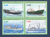 Timbres poste de Saint-Pierre et Miquelon, émis en 1996. Réf Yvert & Tellier N° 632 à 635 les 4 valeurs neufs gomme d'origine. Descriptif: Vieux bateaux de ST-Pierre-et-Miquelon.