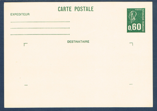 Entier postal France 1976.MARIANNE DE BEQUET N°1814-CPI