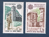Timbres poste Andorre Français émis en 1979. Réf Yvert & Tellier N° 276 / 277 neufs**. Descriptif: Timbres Europa. Histoire postale.
