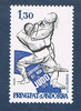 Timbre poste Andorre Français émis en 1979. Réf Yvert & Tellier N° 281 neuf**.  Descriptif: Championnat du monde de judo.