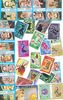 Philatélie pochette de plus de 25 timbres oblitérés différents, type astrologie. Descriptif: Timbres du monde.  Réf  du lot  G 118.  Offre spéciale.