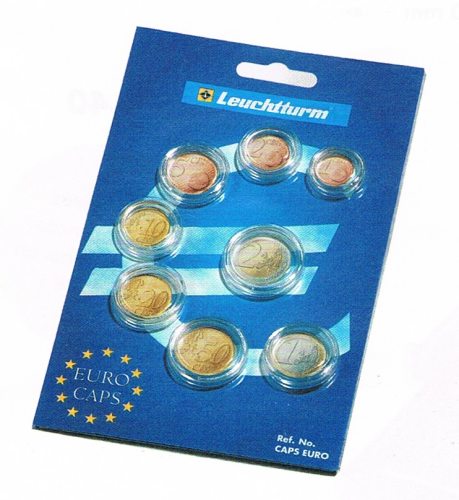 Pochette pour séries Euros avec capsules