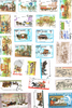 Pochette de plus de 25 timbres oblitérés  différents, type Attelages.  Descriptif: Timbres du monde. Réf: du lot  G 164. Timbres de toute époque et très variés.