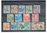 Timbres poste colonies Françaises,  Allemagne - Wurtemberg, série de 13 valeurs. Réf Yvert & Tellier N°1 à 13, timbres neufs.