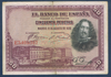 Billet de banque Espagne valeur en chiffres 50 pesetas, numéro de contrôle du billet  E3, 460, 767. date de création Madrid,15 de A oût de 1928, état de conservation T.T.B.+ Offre spéciale.