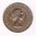 Pièce Royaume - Uni 1 on penny 1965 bronze, type  Elizabeth II. Descriptif: Portait Elisabeth II. DEI. Gratia. Regina. état T.T.B.+  bel platine.