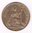 Pièce Royaume - Uni 1 on penny 1966 bronze, type Elizabeth II. Descriptif: Portait Elisabeth II. DEI. Gratia. Regina. état T.T.B.+  bel platine.
