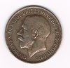 Pièce Grande Bretagne 1 on penny 1921  bronze, type Georgivs V. Descriptif: Portait de profil gauche de George V. DEI. GRA: BRITT: Omn: REX FID: DEF: IND: IMP: Etat  T.T.B.+  bel platine.