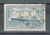 Timbre de France type 1 f.50 bleu clair de 1935. Réf  Yvert & Tellier N° 300 oblitéré. Descriptif: Paquebot  Normandie. Lot N° 2.