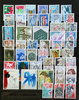 Timbres Poste de France 1977 L'année complète comprenant 48 timbres neufs