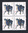 Timbres de Chine. Nouvel An. Année du Boeuf, émis en 1985. Réf 2704 neufs bloc de 4 timbres Boeuf.