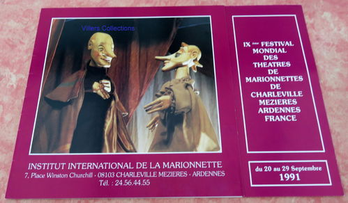 Document Festival Mondial des théâtres de Marionnettes