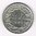 Pièce de 2 Francs argent Suisse émise en 1968 tranche striée. Descriptif. Helvetia, le personnage allégorique féminin suisse, vêtue d'une toge, tient une lance.
