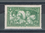 Timbre de France année 1931 type les coiffes des provinces. 1 f.50 + 3 f.50 vert-jaune. Réf Yvert & Tellier N° 269 neuf* gomme d'origine avec trace de charnière propre. Timbre caisse d'amortissement.