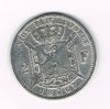 Pièce de monnaie argent de Belgique 2 Francs, émis en 1867. Descriptif. Monnaie 2 Francs argent de Belgique. Le buste de profil gauche de Léopold II est entouré de la légende Léopold II Roi des Belges