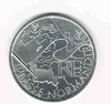 Pièce de 10€ argent 2010 Région drapeau Basse Normandie