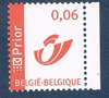 Timbre de Belgique émis en 2005. Série courante. Logo postal avec nouveau logo. Prior. Réf Yvert & Tellier N° 3336 neuf** gomme d'origine intacte.