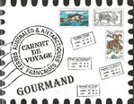 T.A.A.F Carnet de voyage 2003 N°372-383 neuf voyage Gourmand