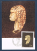 Carte postale philatélique premier jour. La Vénus de Brassempouy. Tête féminine en ivoire. Super promo.