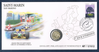 Enveloppe numismatique avec 2€ Saint-Marin
