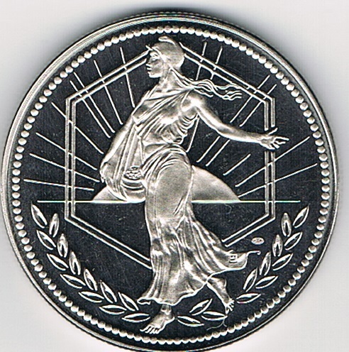 Médaille commémorative type Semeuse