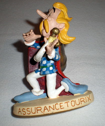 Figurine Assurance Tourix, type Plastoy.
