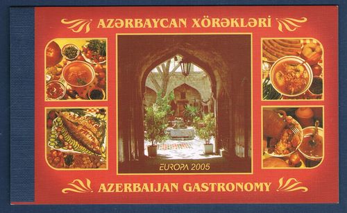 Azerbaijan carnet Europa 2005 gastronomie