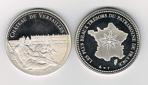 Médaille souvenir château de Versailles
