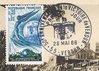 Carte ancienne Verdun Tour et Pont Chaussée 1966 50e anniversaire