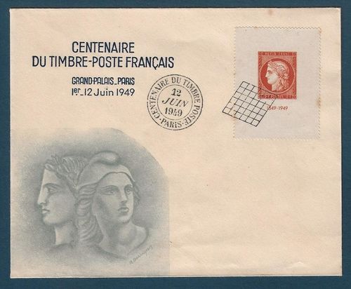 Enveloppe Citex Paris 1949 Grand Palais