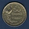 Pièce 50 Francs Guiraud 1954 Tête de Marianne très rare