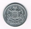 Monaco pièce 2 France ND Louis II Prince