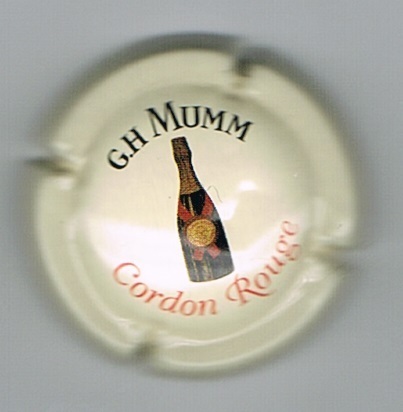 Capsule Champagne GH. Mumm. Bouteille