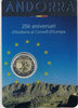 Pièce de 2Euro Coincard Andorre 2014 conseil de l'Europe