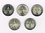 Série 5 pièces 2 Euros Allemagne 2016 Palais Zwinger Dresde Saxe